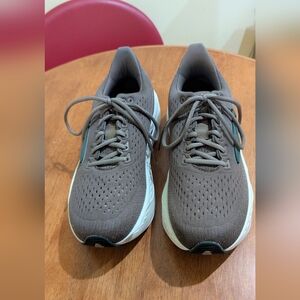 Brooks Men's Glycerin Max 9.5 Falcon/Green/London Fog Color